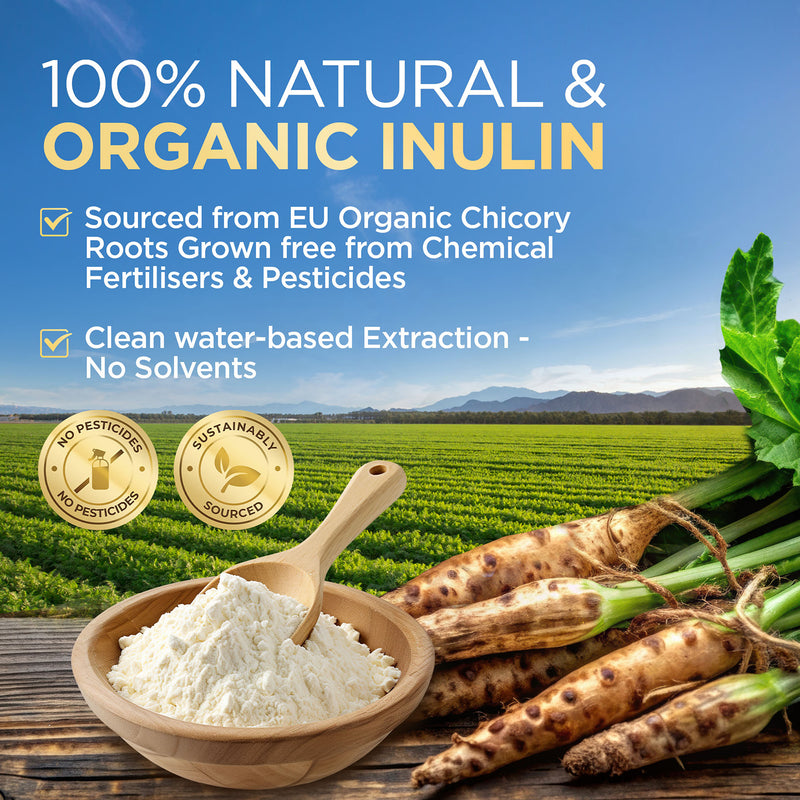 Inner Vitality organic inulin powder 250g, UK version