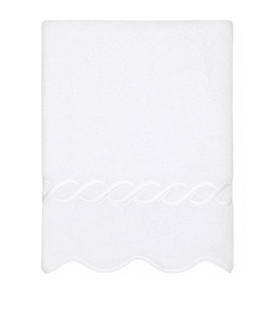 Harrods Pratesi Cotton Treccia Hand Towel 50cm x 75cm- Buy online at McGrocer