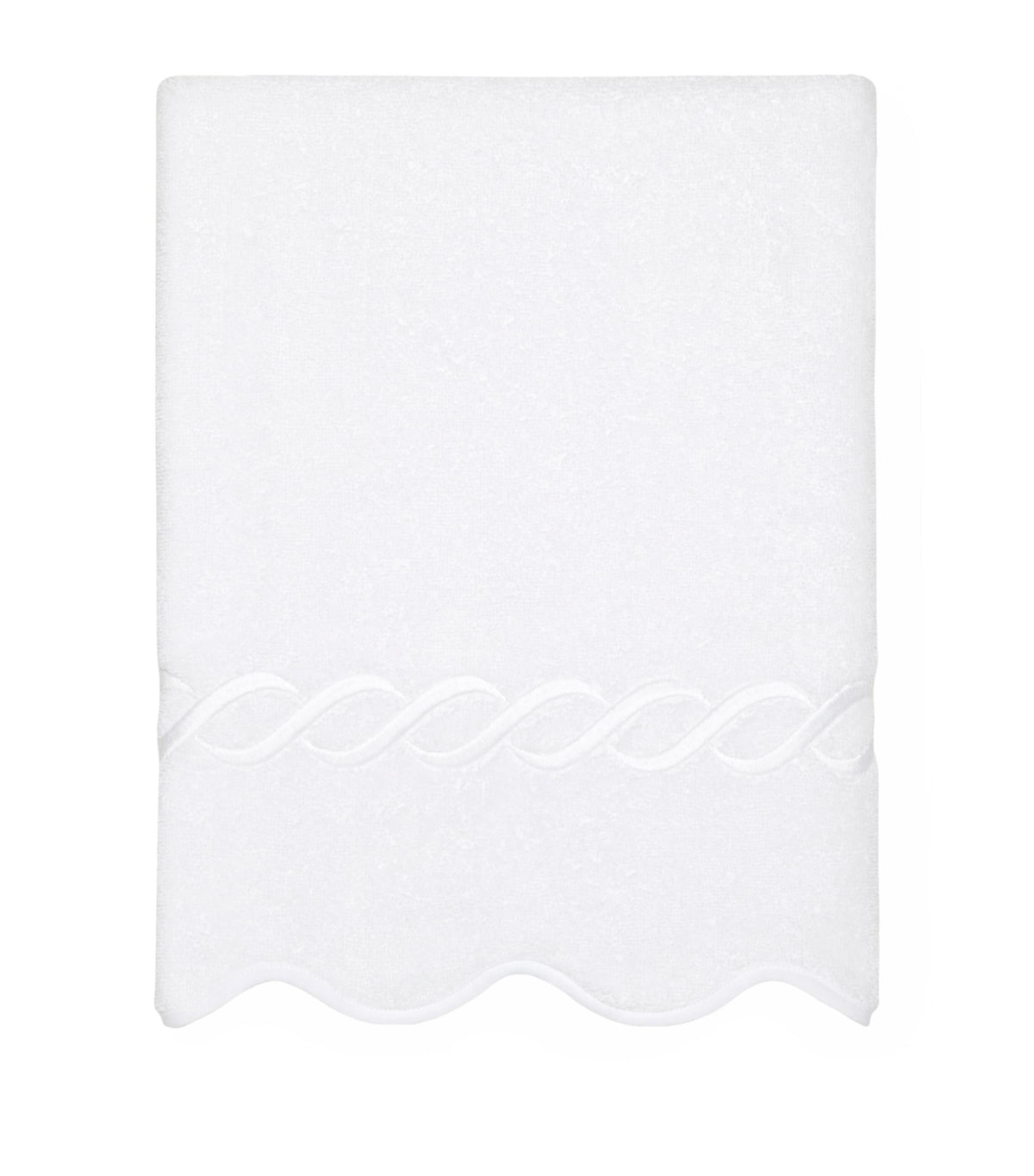Pratesi Treccia hand towel 50cm x 75cm, imported from the UK