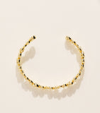 Alexis Bittar gold-plated skinny Asterales cuff bracelet (British brand)