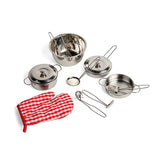 Bigjigs Toys Stainless Steel Kitchenware Set GOODS Superdrug   