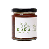Dudu Thai chilli oil with crunchy peanuts - British product