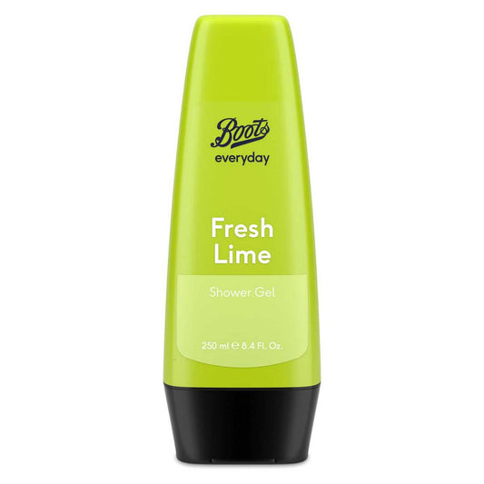 Boots Everyday Fresh Lime Shower Gel 250ml Suncare & Travel Boots   