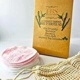 TBS bamboo makeup remover pads 10 count, imported from the UK