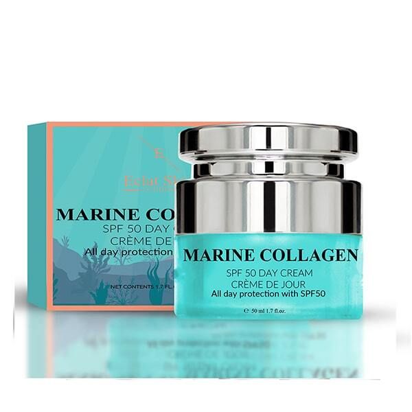 Eclat Skin London Marine Collagen  SPF50 Day Cream 50ml GOODS Superdrug   