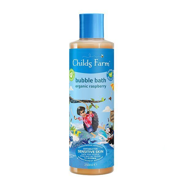 Childs Farm Bubble Bath Organic Raspberry 250ml Childs Farm toiletries Boots   