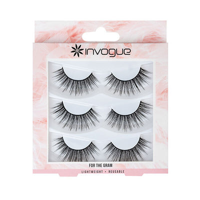 Superdrug Invogue Multipack Vipper For the Gram Løse Øyevipper 3 Par- Kjøp online hos McGrocer