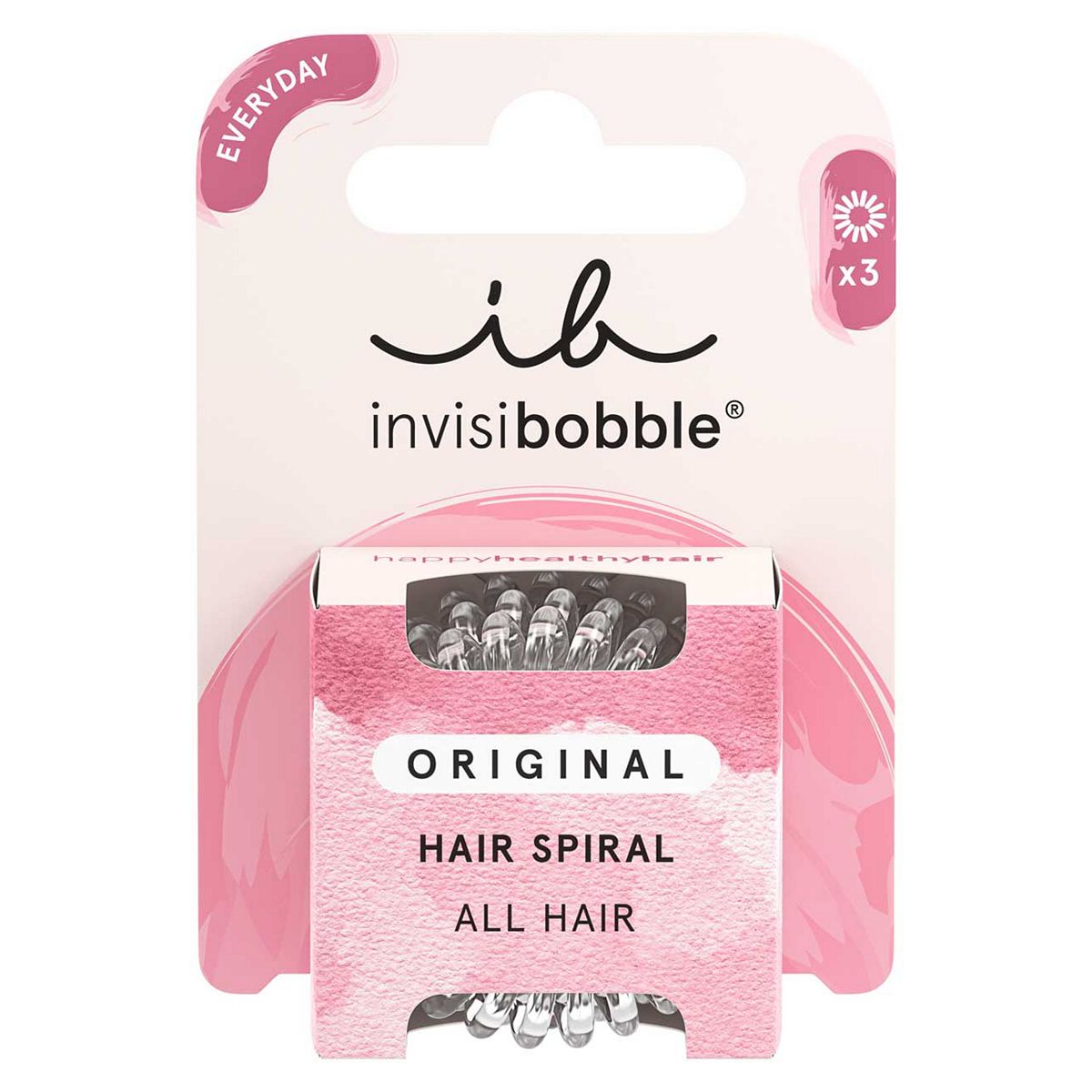 invisibobble ORIGINAL Clear Hair Ties, 3 Pack GOODS Boots   