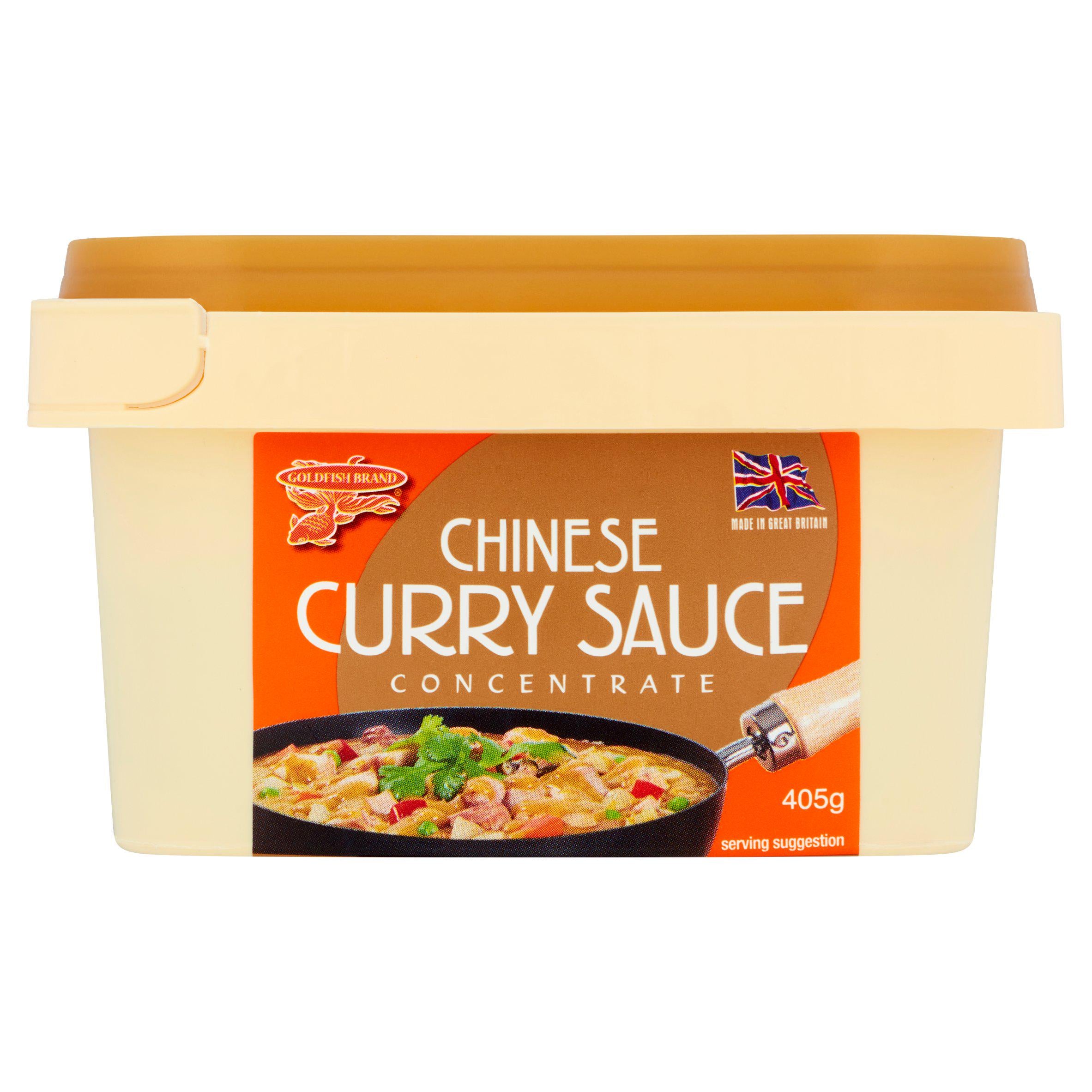 Goldfish Brand Chinese Curry Sauce 405g Chinese Sainsburys   