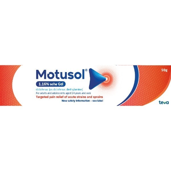 Motusol 1.16% Diclofenac Gel 50g GOODS Superdrug   