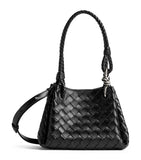 Small Leather Parachute Shoulder Bag