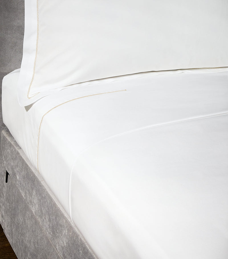 Super King Flat Sheet in Giza Egyptian Cotton, 270cm x 300cm, 700 Thread Count