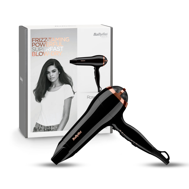 BaByliss Rose Lustre hair dryer 2400W - British product