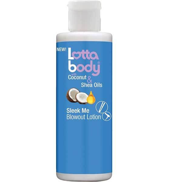 Lottabody Sleek Me Blowout Lotion hair care, UK version