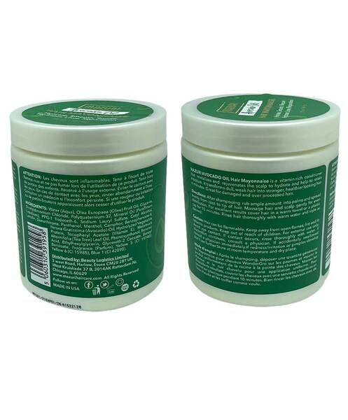 Mazuri Avocado Oil Hair Mayonnaise conditioner, UK version