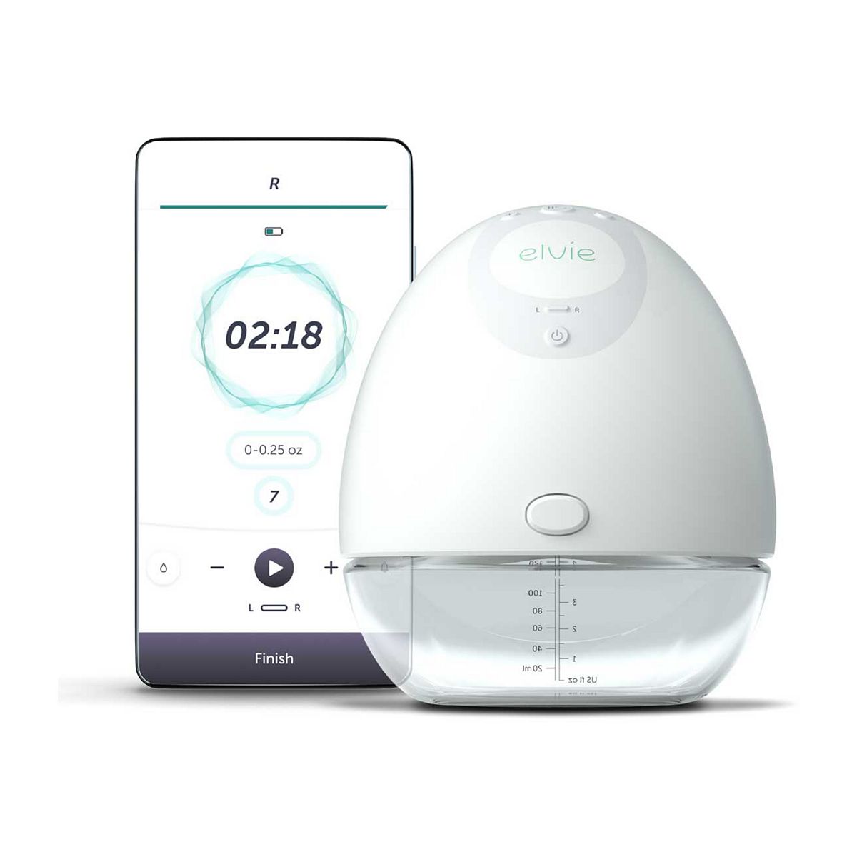 Elvie Pump Single - Ultra-Quiet, Wearable Electric Breast Pump GOODS Boots   