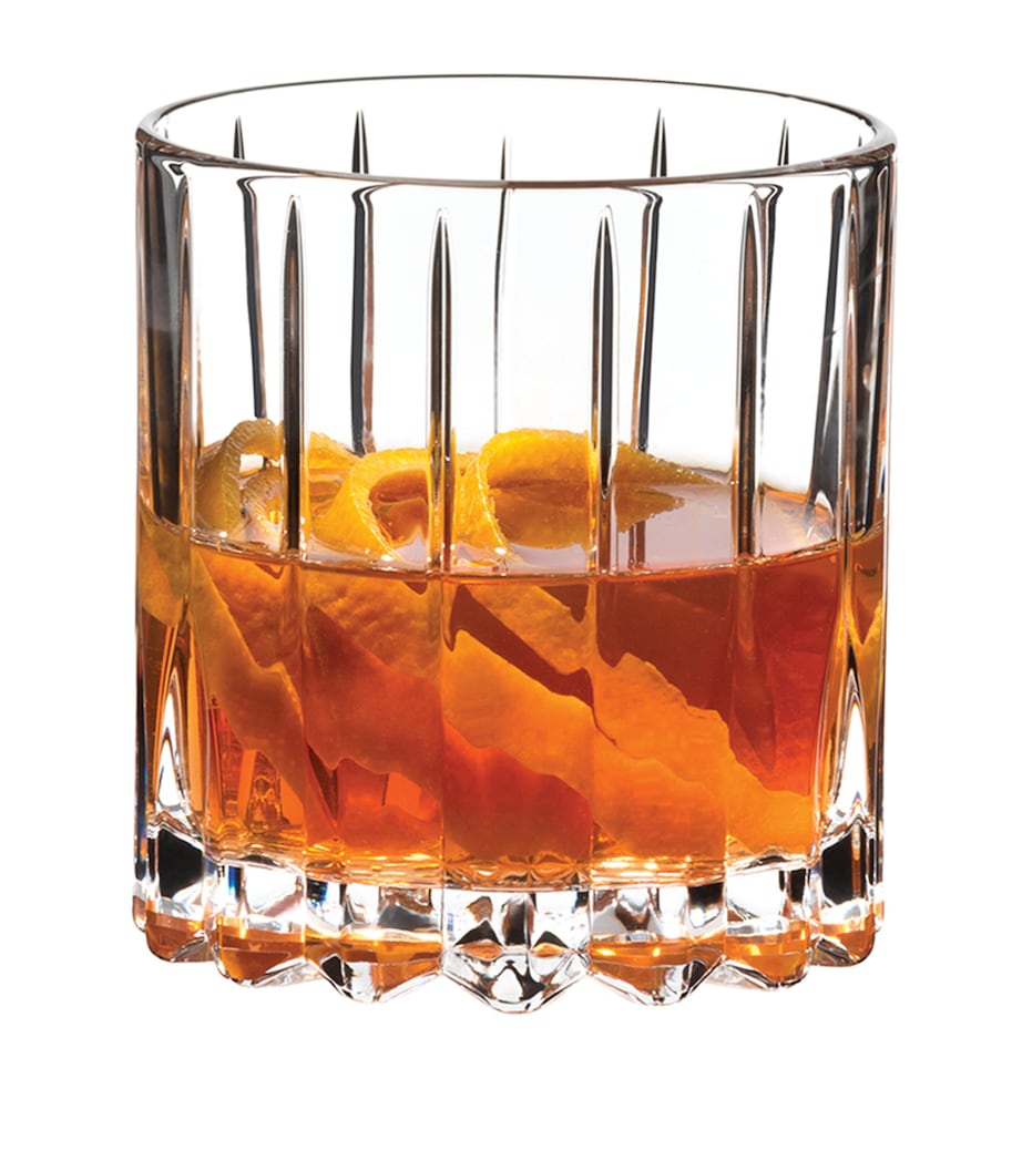 Riedel crystal neat glasses set of 2 174ml - British product