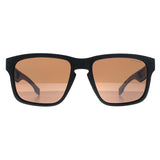 Hugo Boss BOSS 1497/S polarised matte black sunglasses, imported from the UK