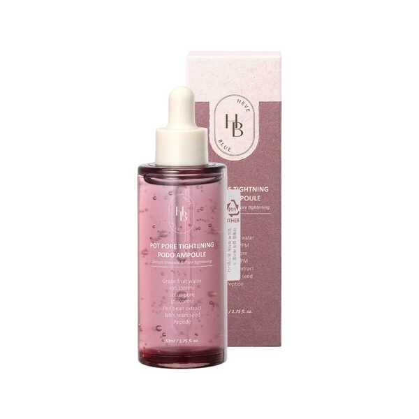 Heveblue Pot Pore Tightening Podo Ampoule 52ml, imported from the UK