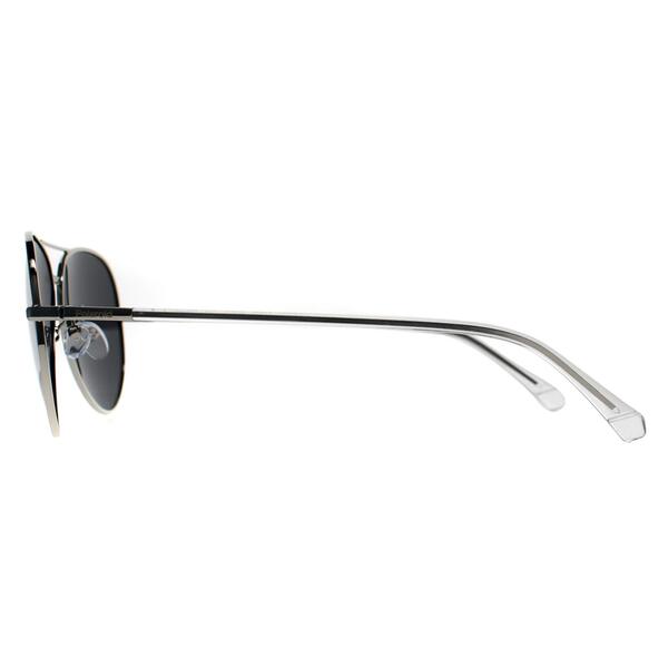 Polaroid silver polarized sunglasses (British brand)