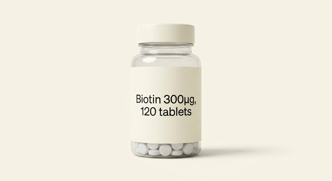 Holland & Barrett Biotin 120 Tablets 300ug - 300 ug
