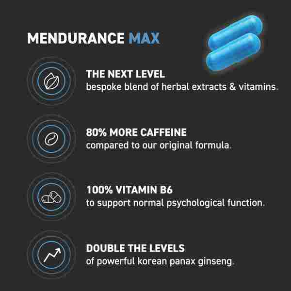 Mendurance Max Supplement For Men 10 Pack GOODS Superdrug   