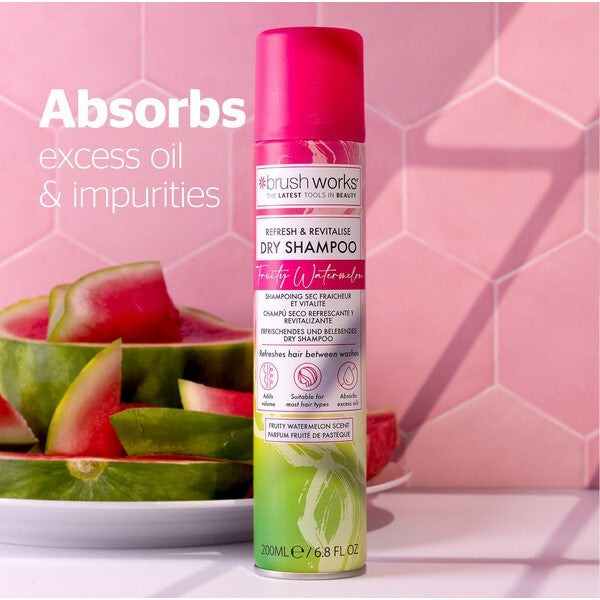 Brushworks dry shampoo watermelon 200ml - British product