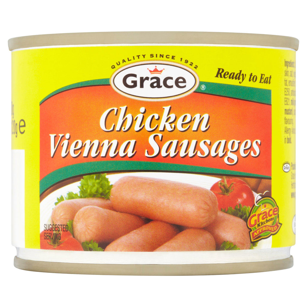 Grace Chicken Vienna Sausages 200g (120g*)