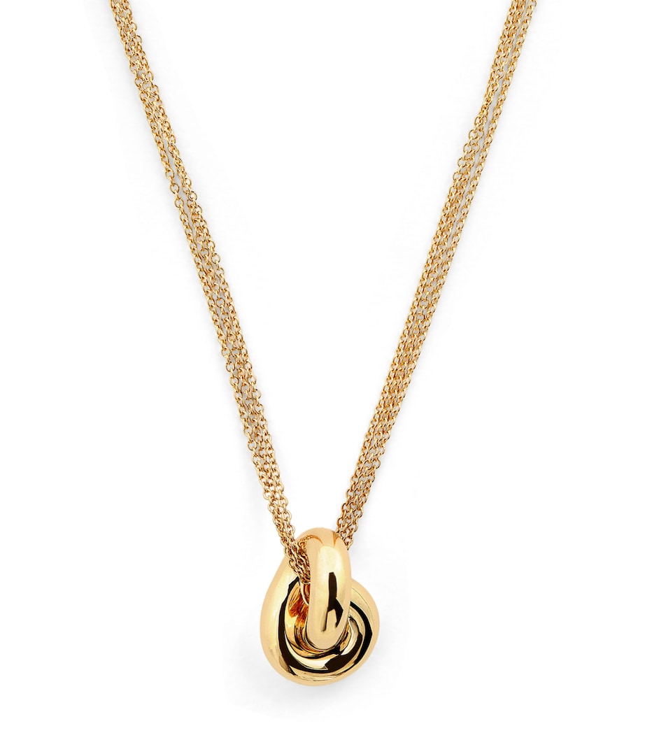 Engelbert yellow gold Legacy Knot necklace (British brand)