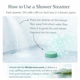 Candlelight Bukhara Windermere shower steamers pack of 4 (British brand)