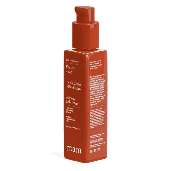 Roam Back Lube vegan water-based anal lubricant 100ml - British product
