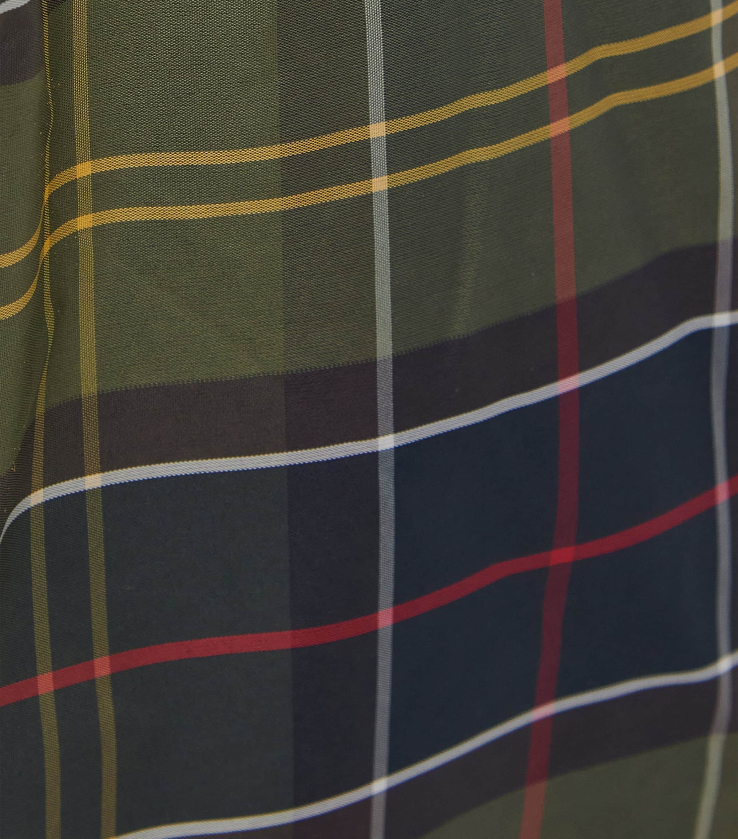Barbour tartan terry drying robe for dogs - British product