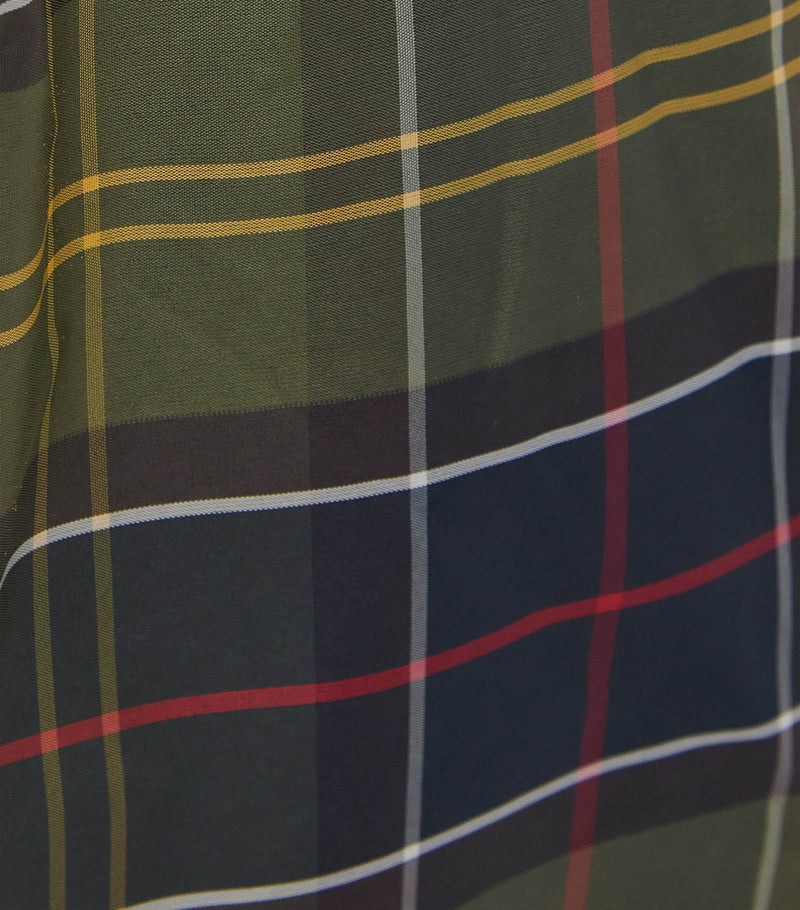 Barbour tartan terry drying robe for dogs - British product