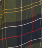 Barbour tartan terry drying robe for dogs - British product