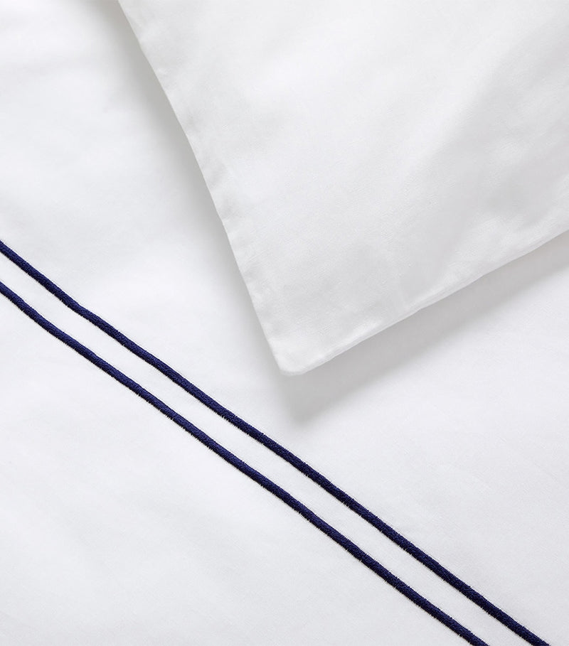 Yves Delorme Marine duvet cover 200cm x 200cm (British brand)