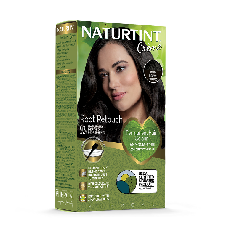 Naturtint Root Retouch Crème Dark Brown 45ml - British product