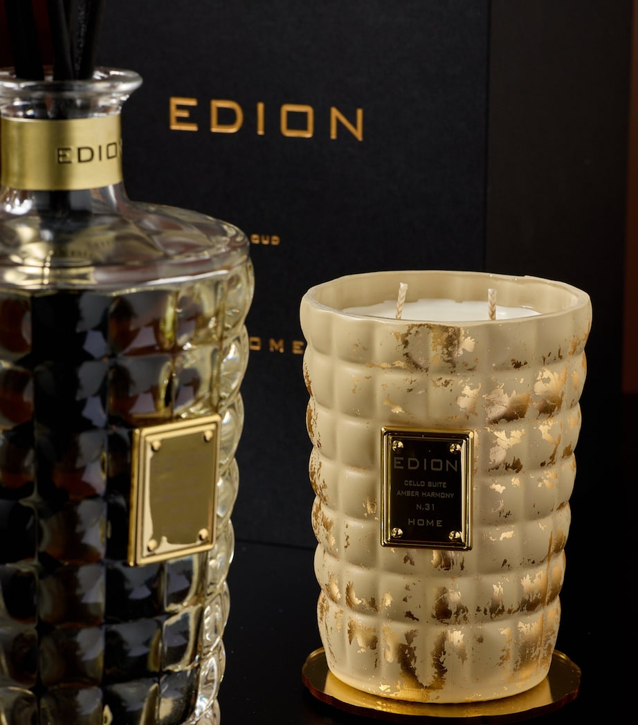 EDION No.31 Cello Suite Amber Harmony candle 300g - British product