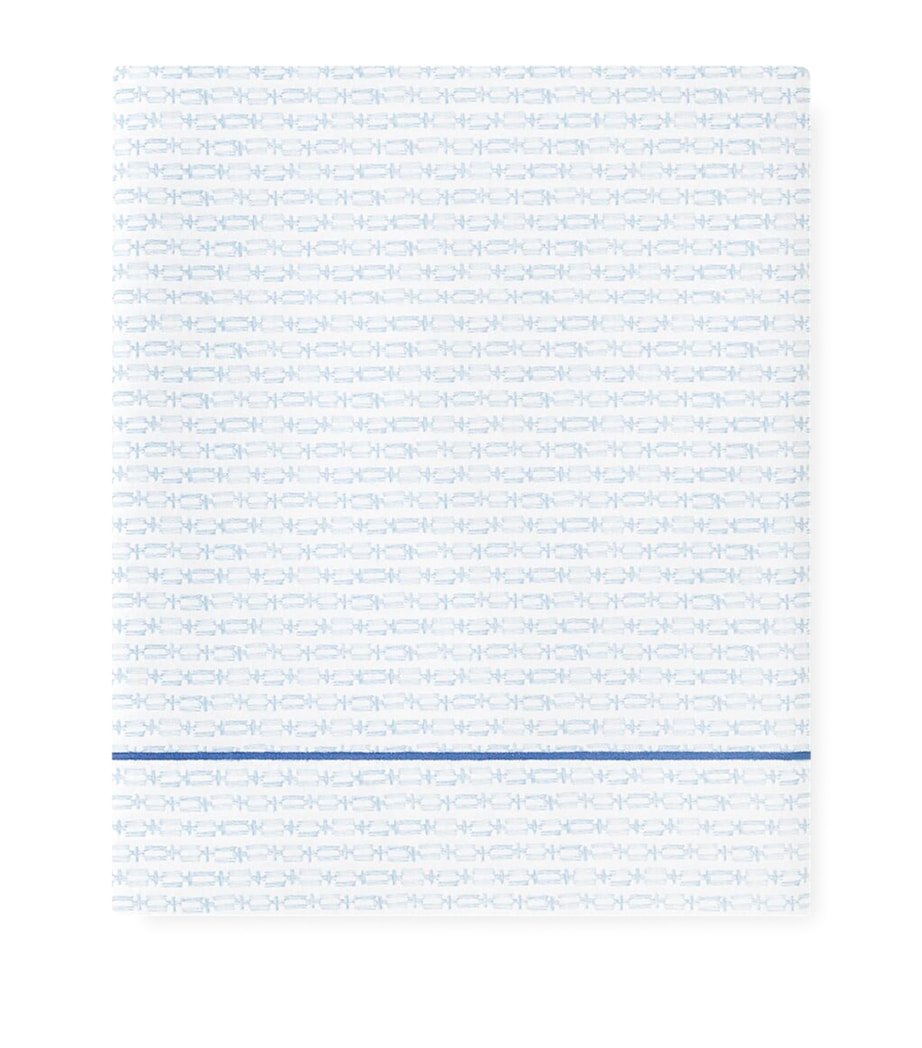 Amalia Cotton Gaia king flat sheet 275cm x 275cm - British product