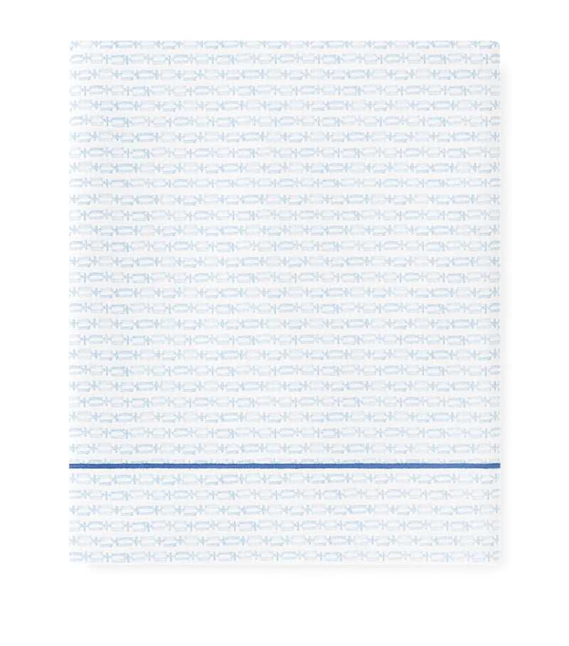 Amalia Cotton Gaia king flat sheet 275cm x 275cm - British product