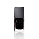 LOLA MAKE UP Nail Polish #10 Free Formula 017 Ice Queen GOODS Superdrug Jet Black  