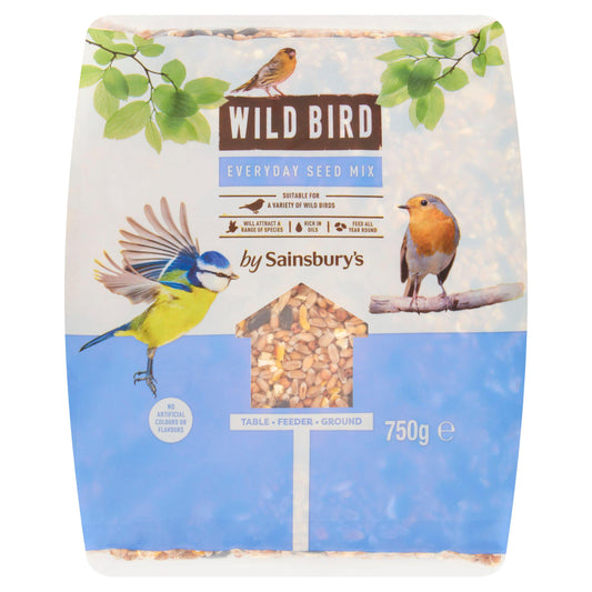 Sainsbury's Wild Bird Seed Mix 750g Bird Sainsburys   