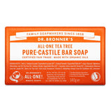 Dr Bronner Organic Tea Tree Soap Bar - 140g GOODS Superdrug   