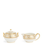Wedgwood Bone China Bacchus Creamer and Sugar Set