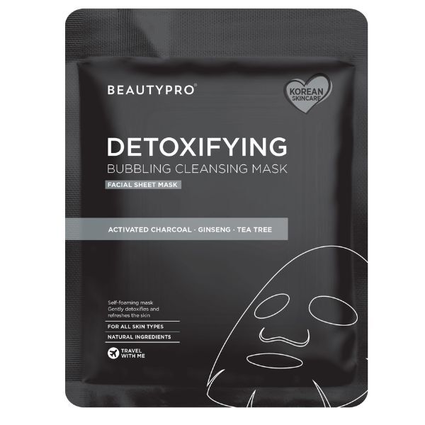 BEAUTYPRO detoxifying sheet mask - British product