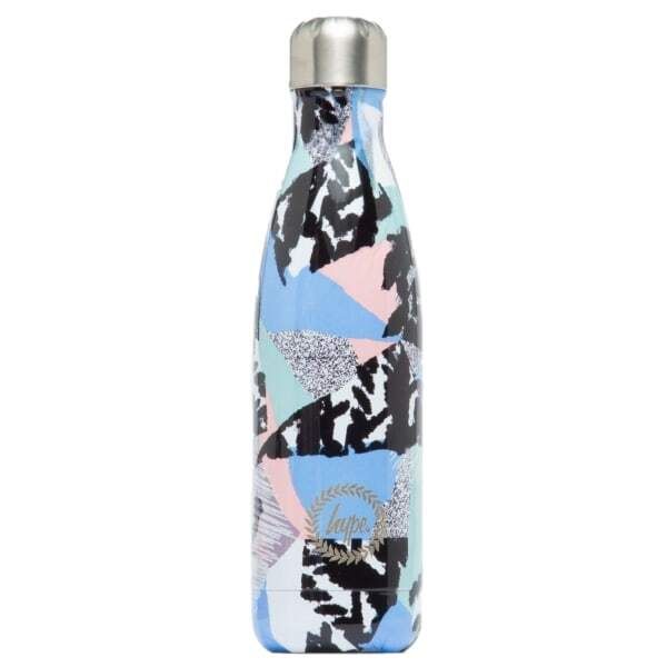 Hype Pastel Abstract Metal Water Bottle GOODS Superdrug   