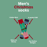 Sock Snob Christmas socks 12 pair multipack (British brand)