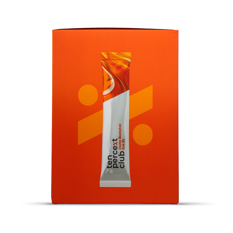 Ten Percent Club Creatine Max sachets 28 sachets - British product
