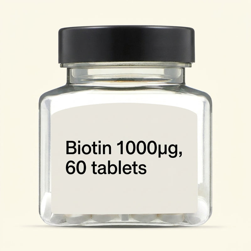 Holland & Barrett Biotin 1000ug Hair Tablets 60, UK version