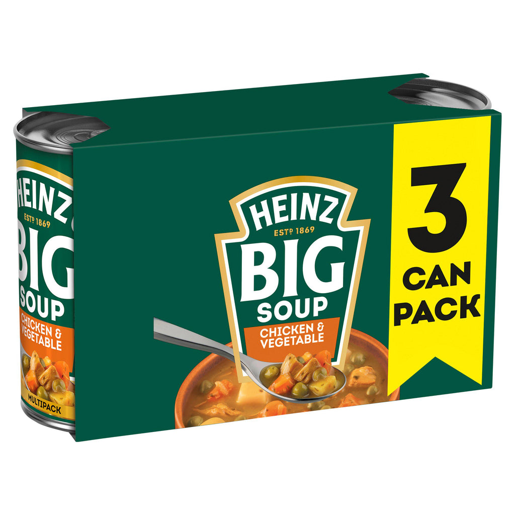 Heinz Chunky Big Chicken & Vegetable Multipack Soup 3x400g