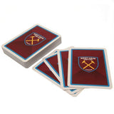 West Ham United FC crest playing card deck, imported from the UK